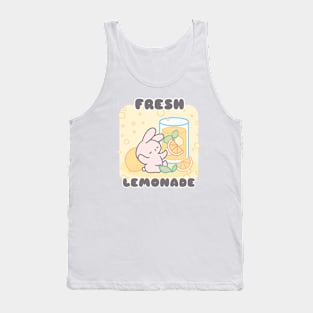 Zesty Creations: Loppi Tokki's Lemonade Extravaganza Tank Top